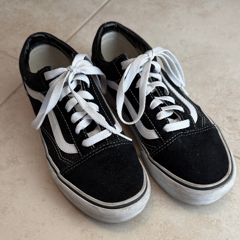 Vans Old Skool Black and White Sneakers